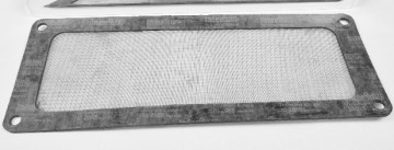 AD-MLG AIR FILTER MESH  GASKET 20 MICRON FILTER  W  LAMINATED SCREEN GASKETS    Cleanable - HATCARB